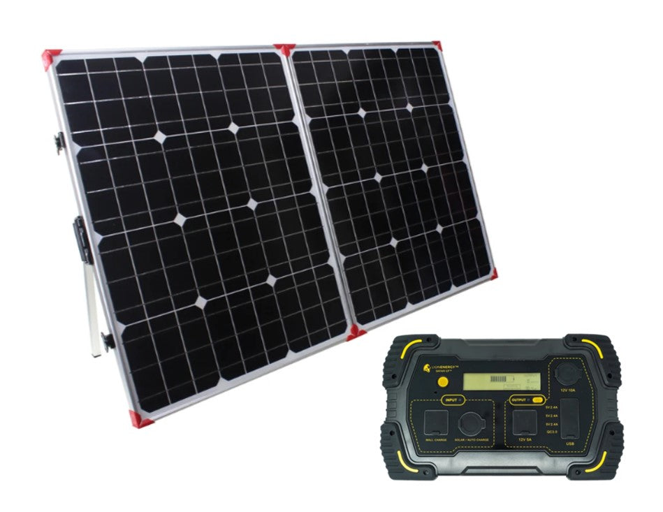 Safari LT 450Wh Portable Solar Generator Kit