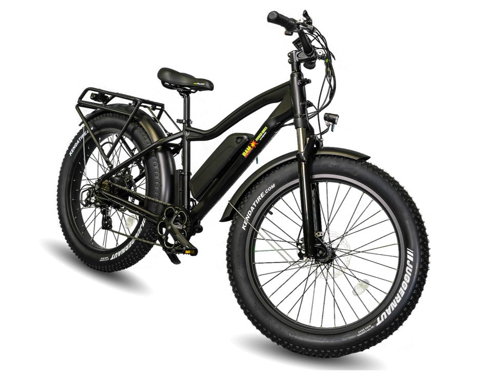 BAM Supreme 750W All Terrain Electric Fat Tire Bike Full Package