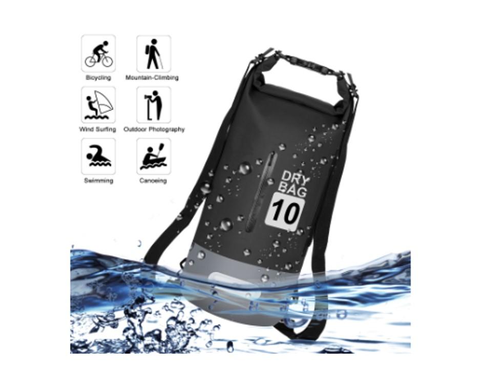 10L Dry Bag Waterproof Dual Strap Floating Backpack