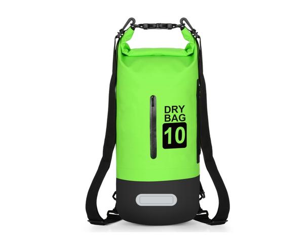 FREE 10L Dry Bag Waterproof Dual Strap Roll Top Floating Backpack