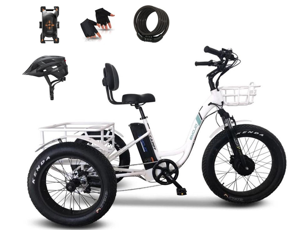 Three Wheel Electric Bike Emojo Caddy PRO