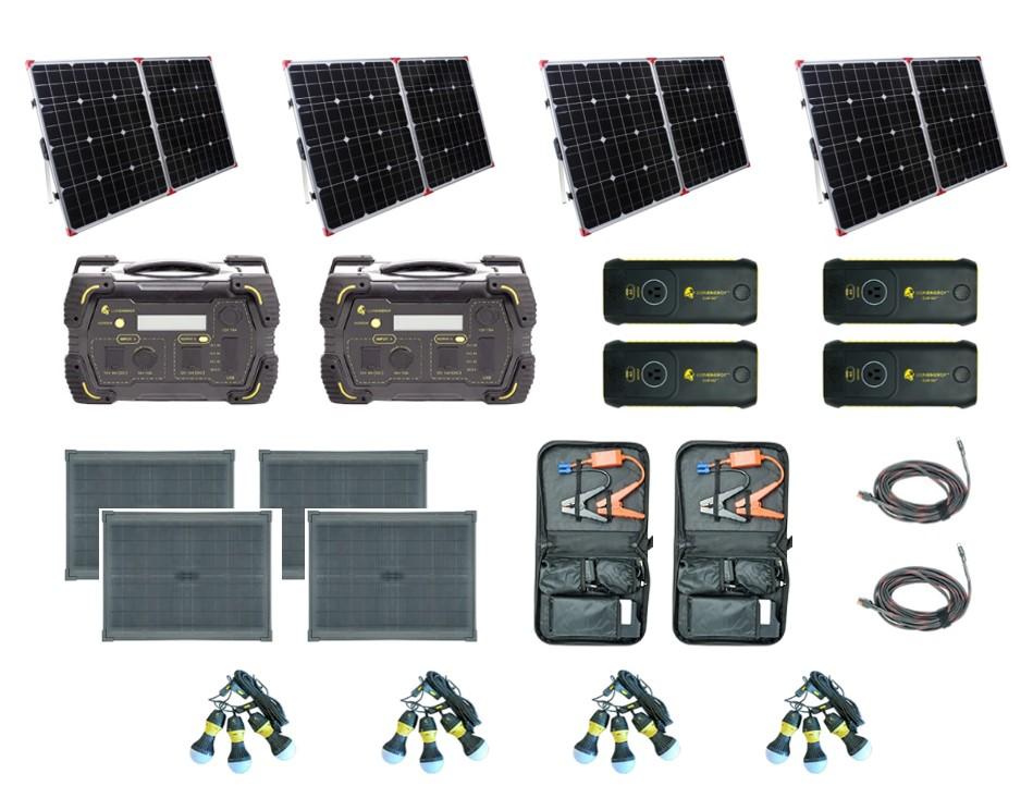 Lion Safari Ultra Bundle Solar Generator Disaster Prep