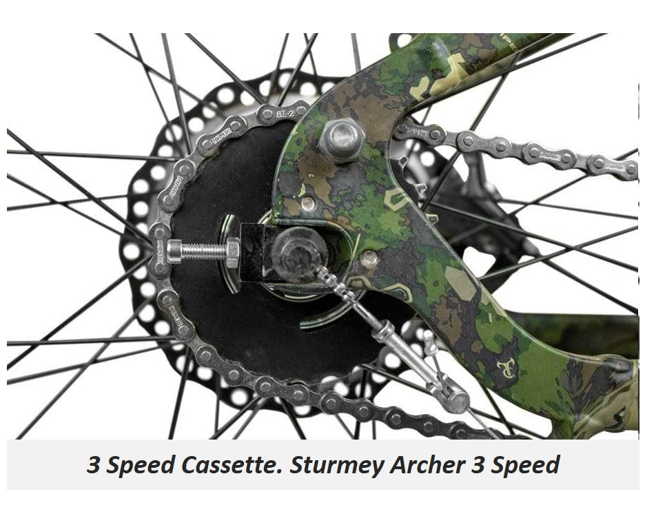 RAMBO ROAMER 750W XC All Terrain Fat Tire Electric Bike