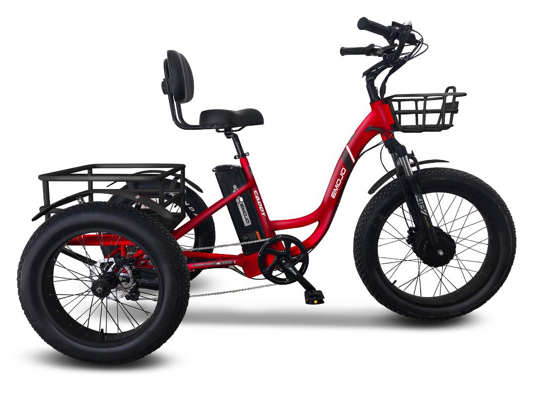 Three Wheel Electric Bike Emojo Caddy PRO