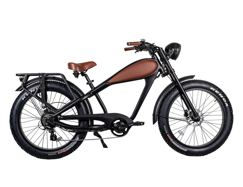 Cheetah Cafe Racer 750W Fat Tire Electric Bike