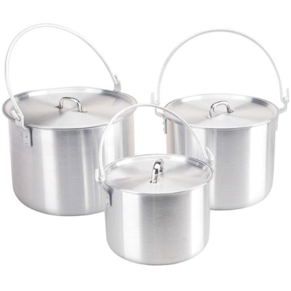Campsite Aluminum Tribal Pots 3PC Set