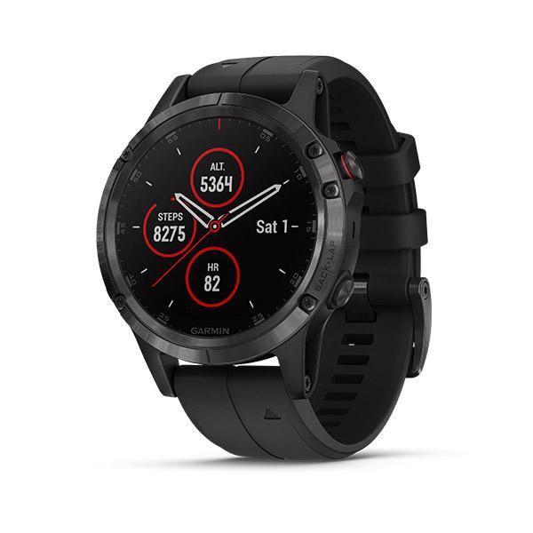 Garmin Fenix 5 Plus Sapphire Edition Multisport GPS Watch