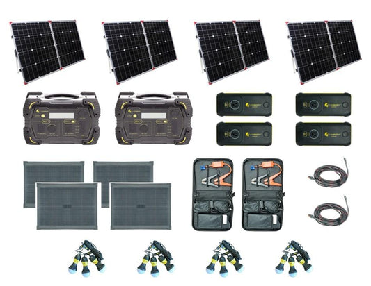 Lion Safari Ultra Bundle Solar Generator Disaster Prep