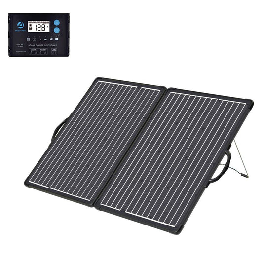ACOPOWER PLK 100W Portable Solar Panel Kit Lightweight Briefcase