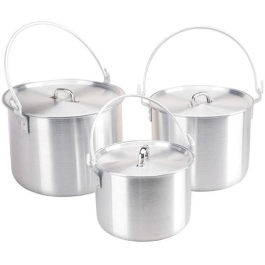 Campsite Aluminum Tribal Pots 3PC Set